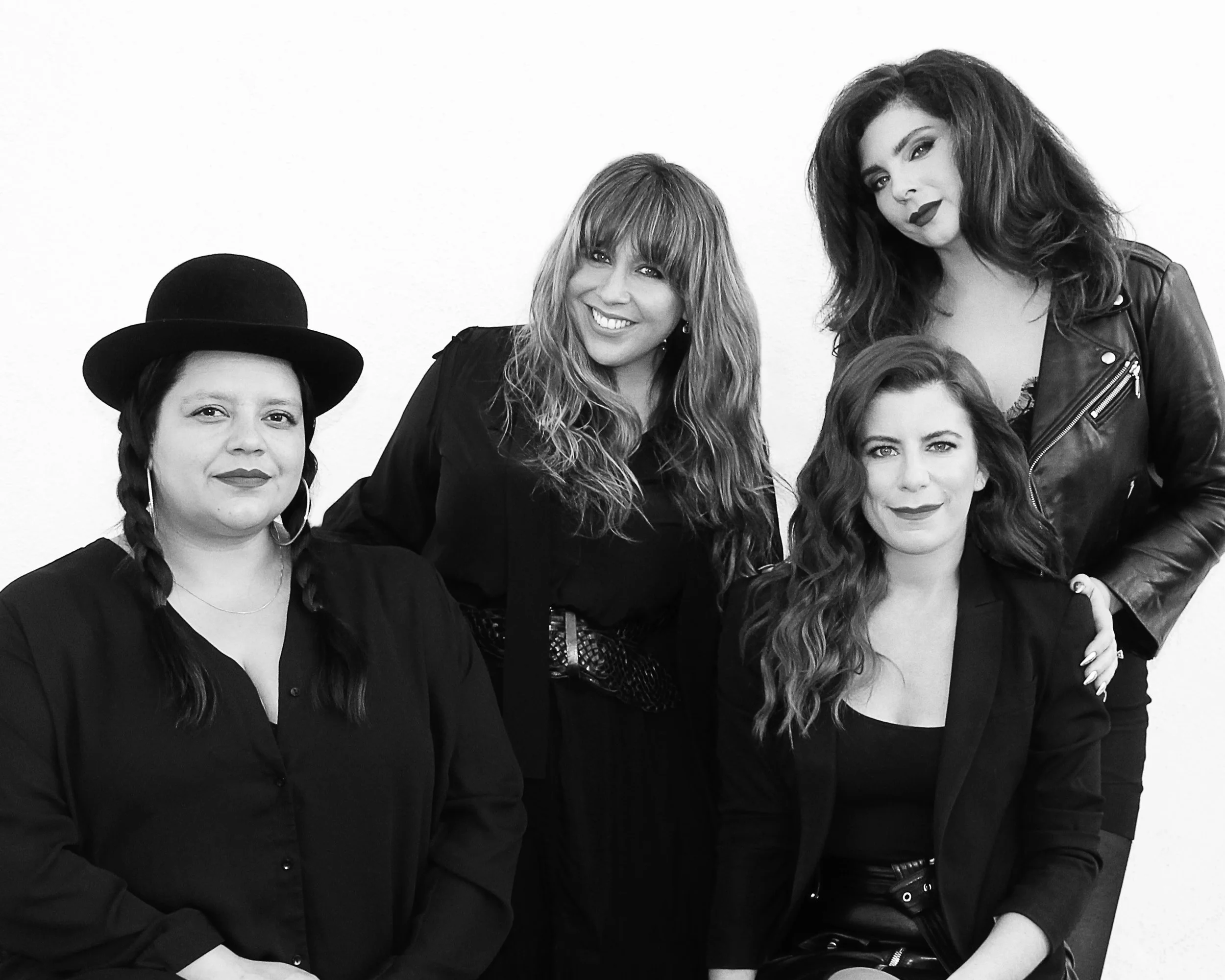 L-R: ANA CALDERON, KATE MAZZUCA, MICHELLE PESCE, DAISY O’DELL